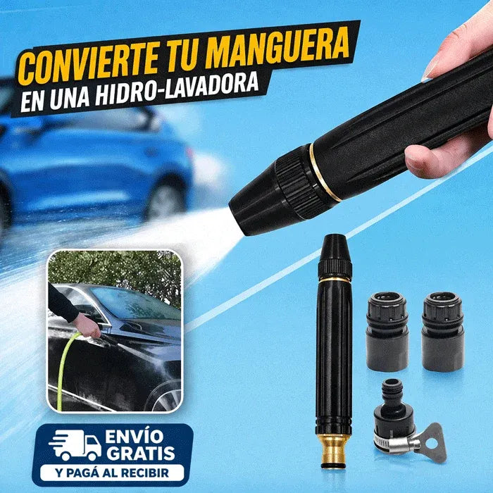 Pico de Manguera de Alta Presión | Dejá patios, autos y veredas impecables en minutos